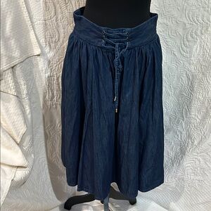 Denim Blue Women's Skirt